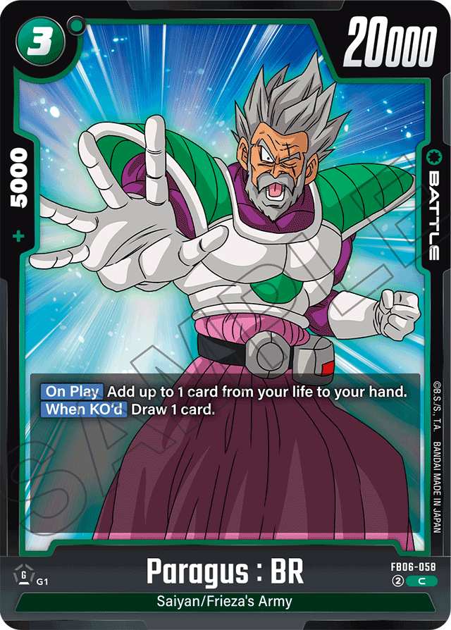 Paragus : BR - FB06-058 - Rivals Clash - Common - FB06-058