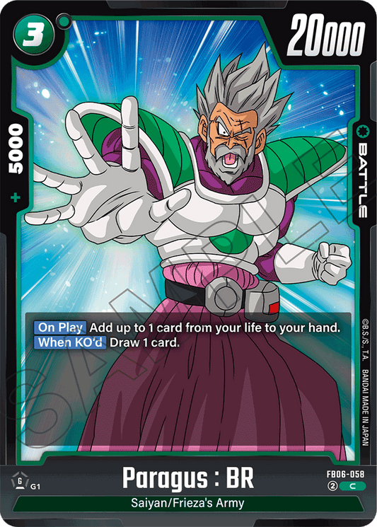 Paragus : BR - FB06-058 - Rivals Clash - Common - FB06-058