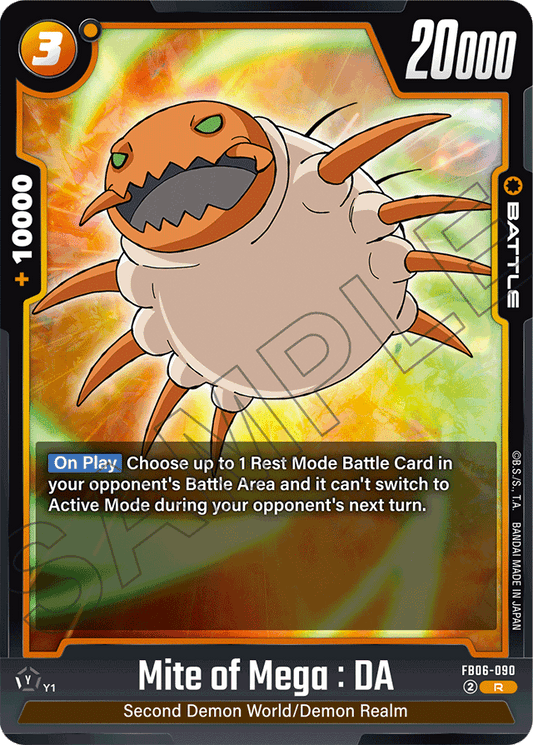 Mite of Mega : DA - Rivals Clash - Rare - FB06-090