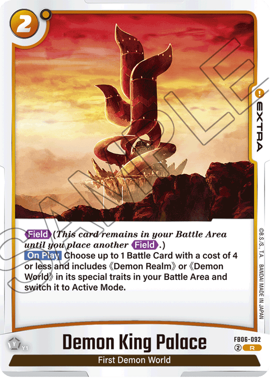 Demon King Palace - Rivals Clash - Rare - FB06-092