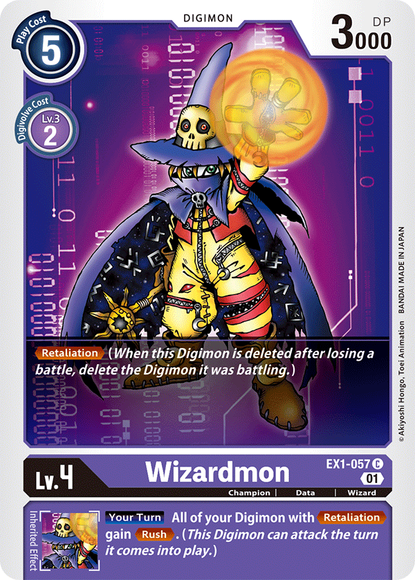 Wizardmon - Classic Collection - Common - EX1-057 C