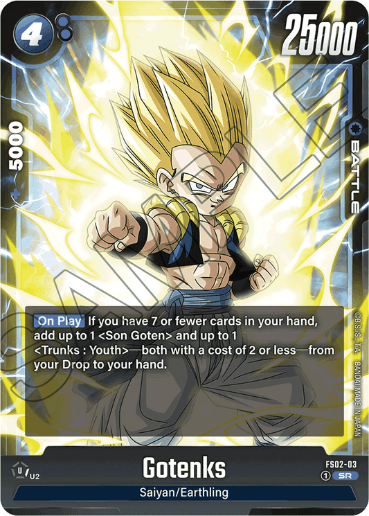 Gotenks - FS02-03 - Starter Deck 2: Vegeta - Super Rare - FS02-03