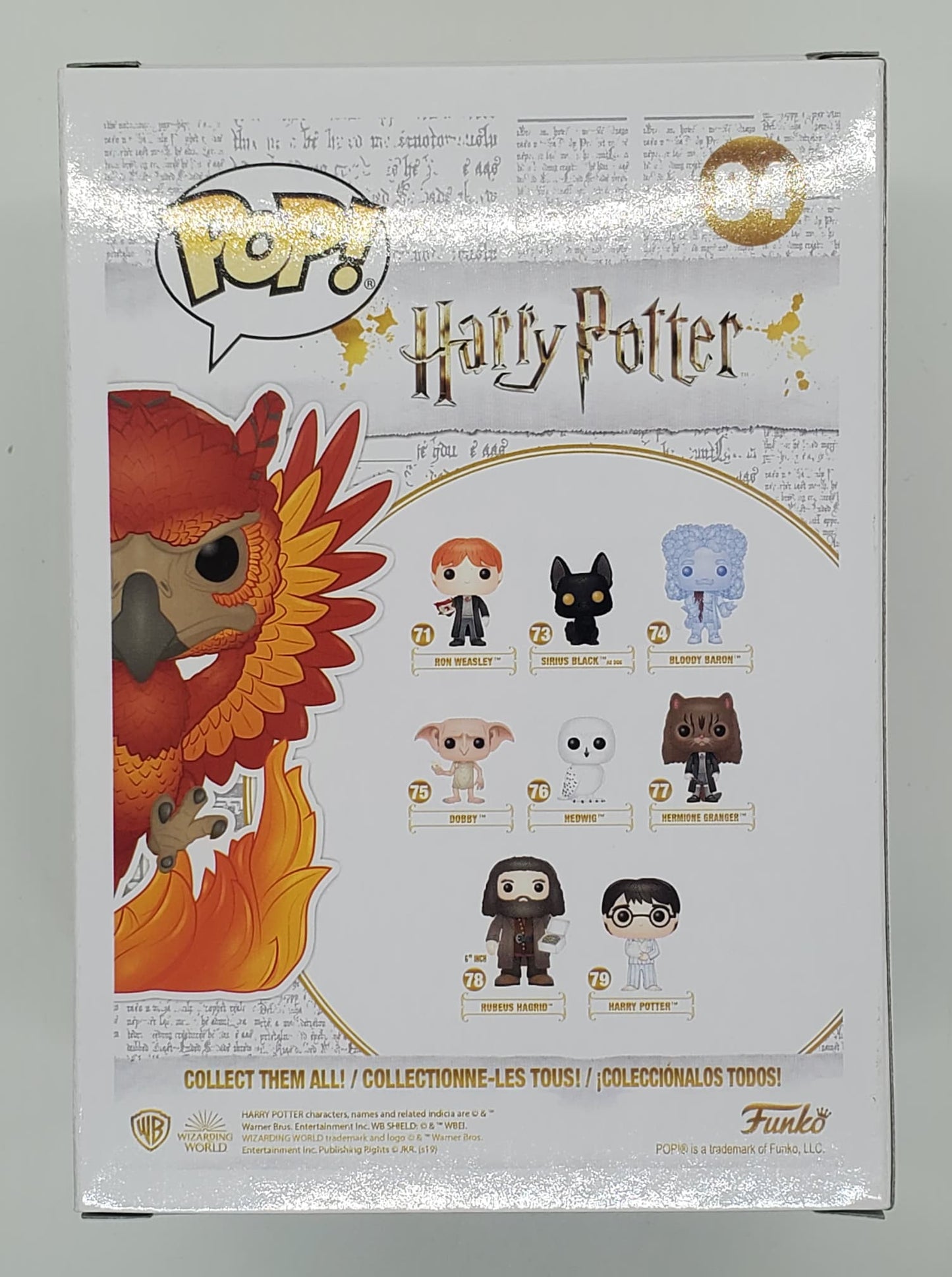 Funko POP! Harry Potter Fawkes SDCC