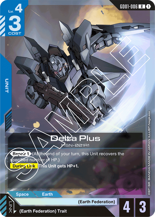 Delta Plus - Newtype Rising - Rare - GD01-006