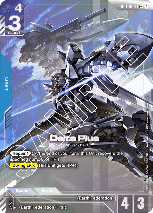 Delta Plus (R+) - Newtype Rising - R+ - GD01-006