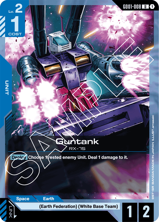 Guntank - Newtype Rising - Uncommon - GD01-008
