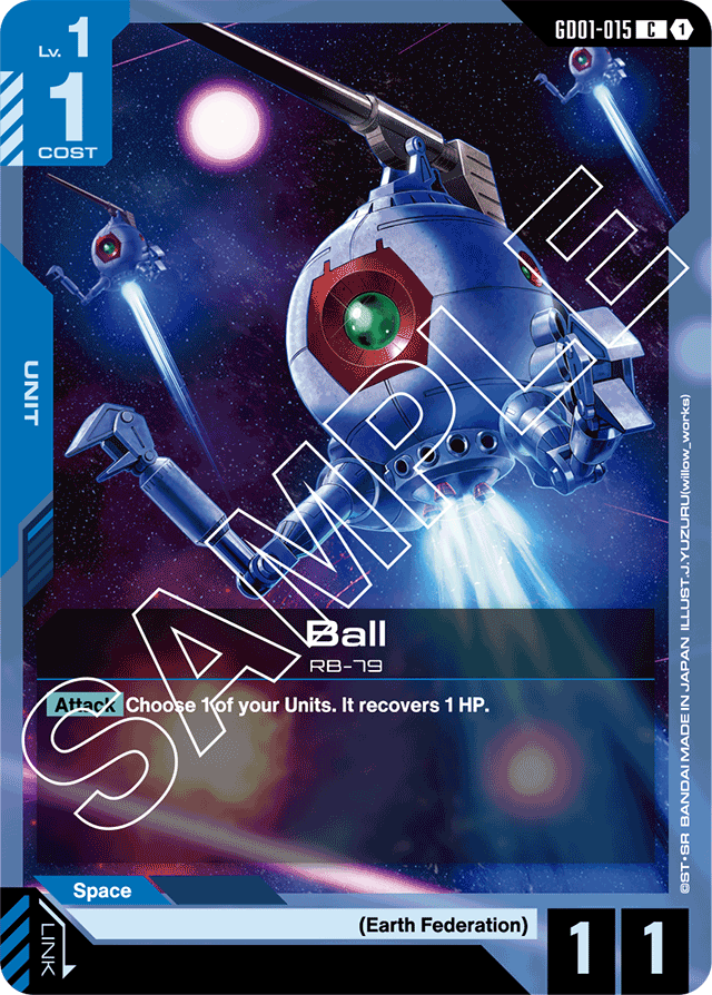 Ball - Newtype Rising - Common - GD01-015