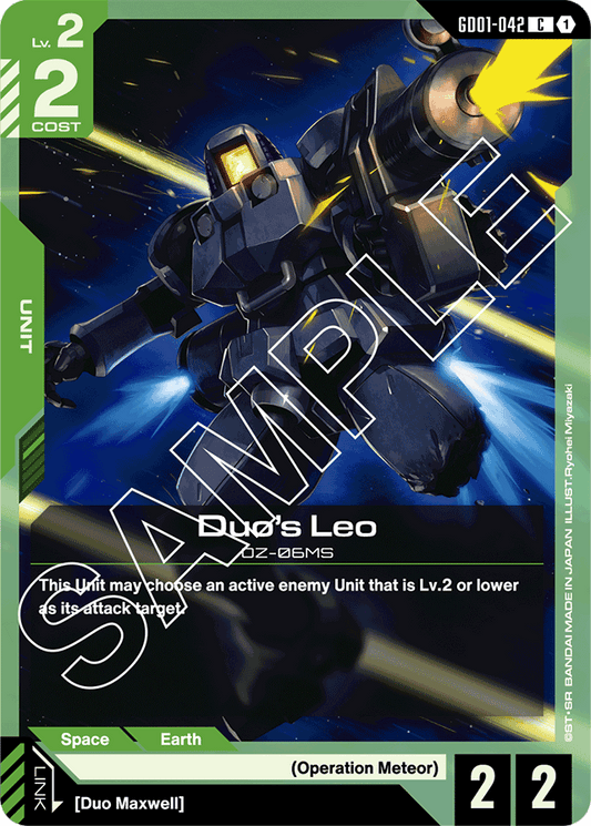 Duo's Leo - Newtype Rising - Common - GD01-042