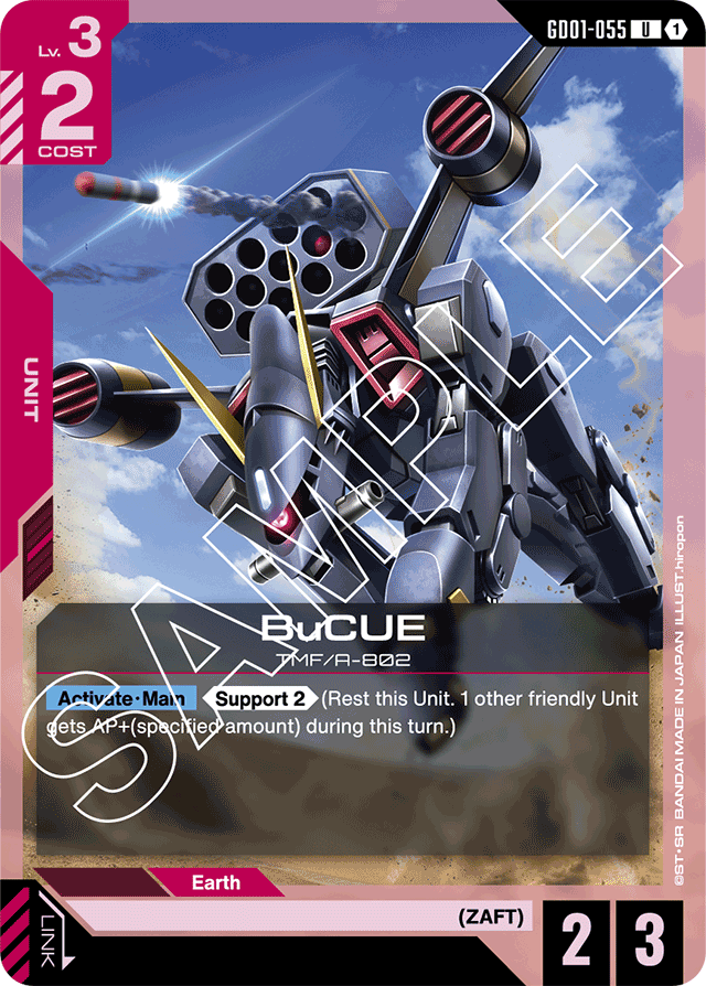 BuCUE - Newtype Rising - Uncommon - GD01-055