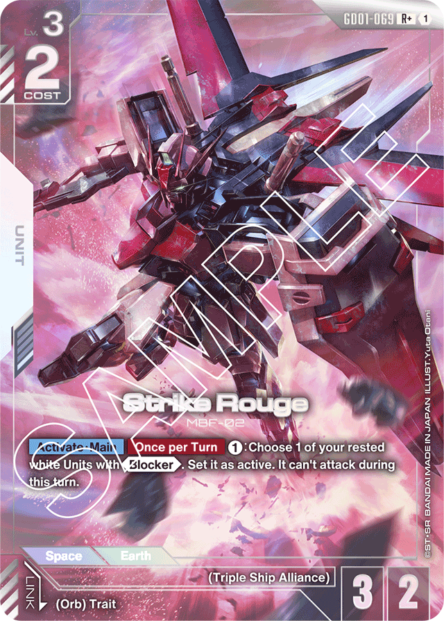 Strike Rouge (R+) - Newtype Rising - R+ - GD01-069