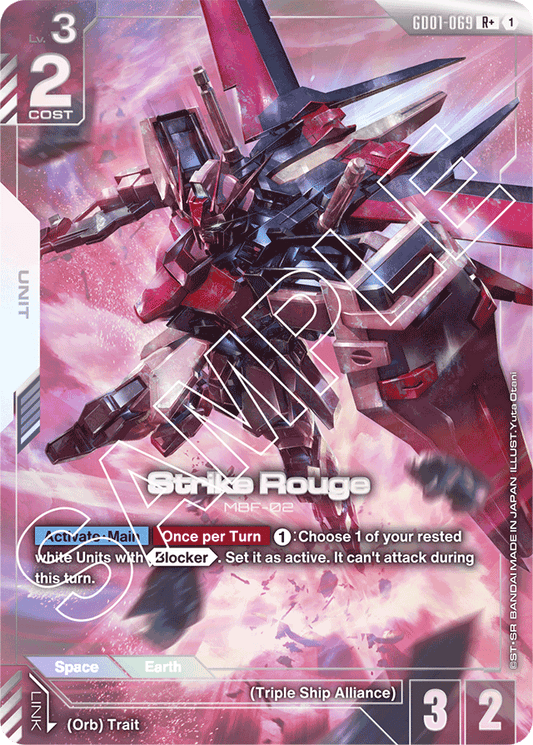 Strike Rouge (R+) - Newtype Rising - R+ - GD01-069