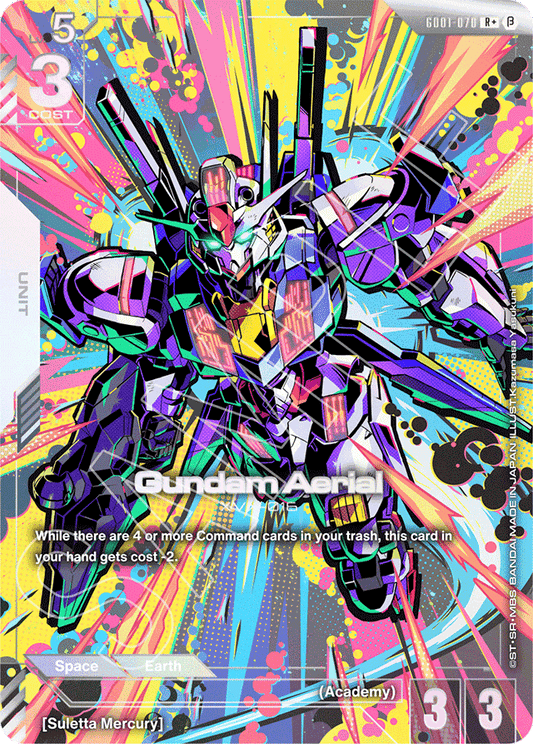 Gundam Aerial (R+) - Edition Beta - R+ - GD01-070