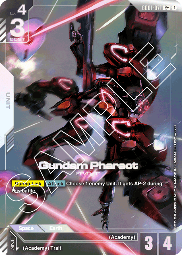 Gundam Pharact (R+) - Newtype Rising - R+ - GD01-071