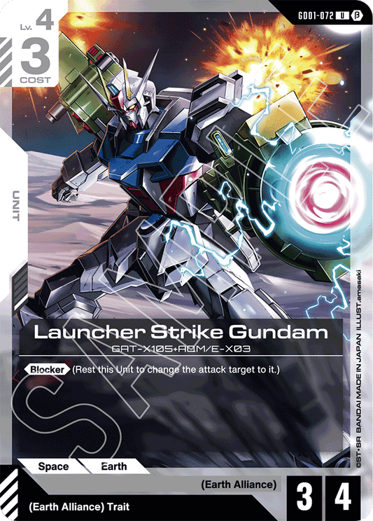 Launcher Strike Gundam - Edition Beta - Uncommon - GD01-072