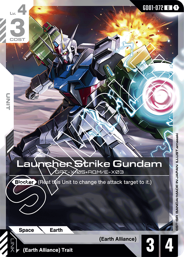 Launcher Strike Gundam - Newtype Rising - Uncommon - GD01-072