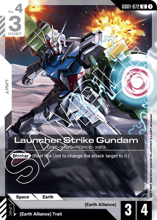 Launcher Strike Gundam - Newtype Rising - Uncommon - GD01-072