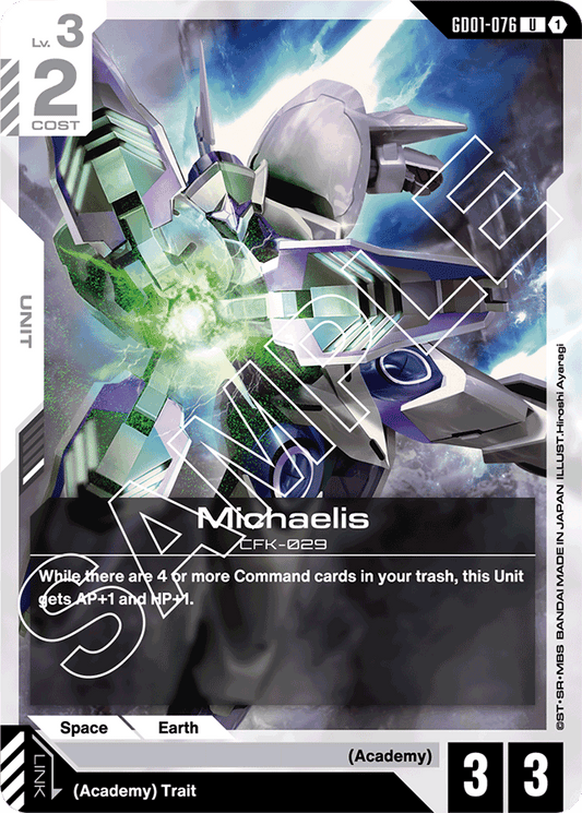 Michaelis - Newtype Rising - Uncommon - GD01-076