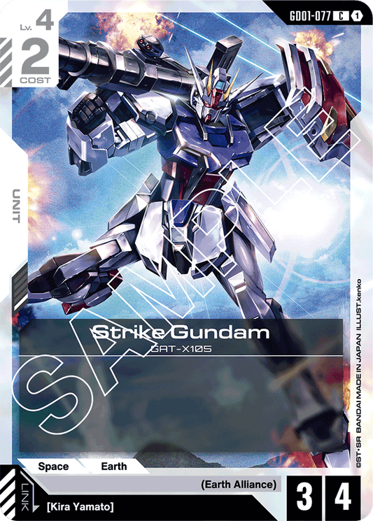 Strike Gundam (GD01-077) - Newtype Rising - Common - GD01-077
