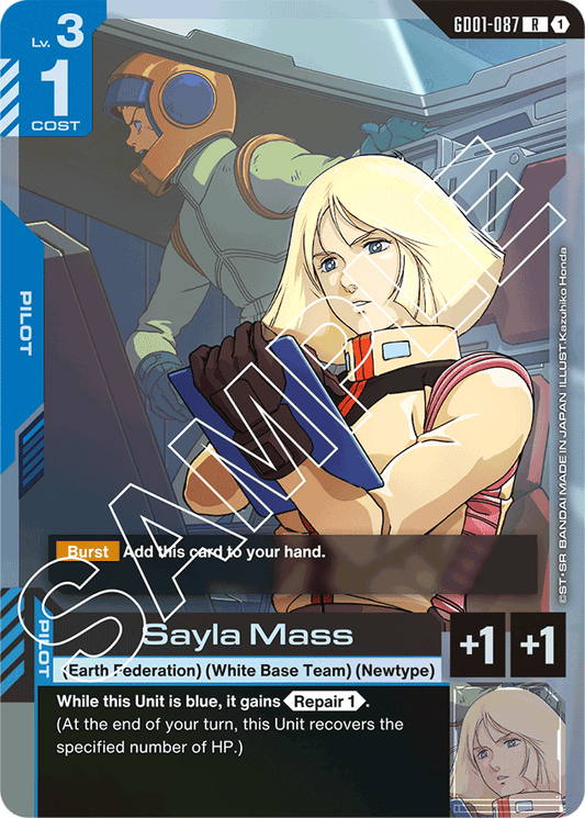 Sayla Mass - Newtype Rising - Rare - GD01-087