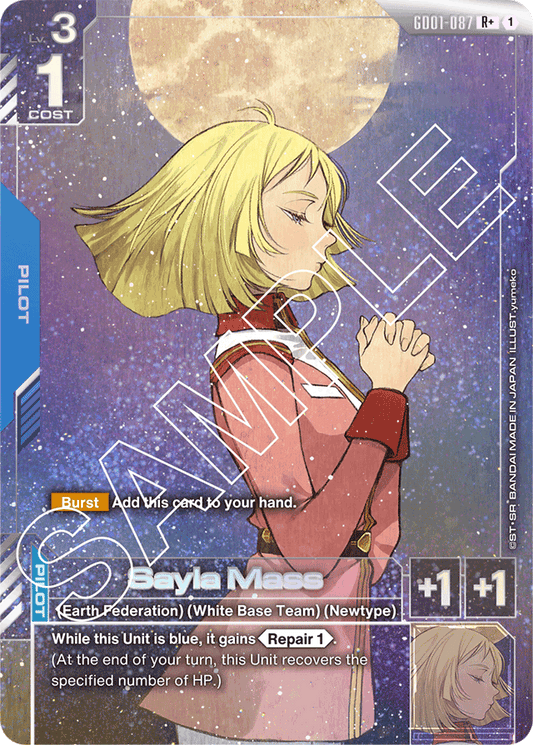 Sayla Mass (R+) - Newtype Rising - R+ - GD01-087