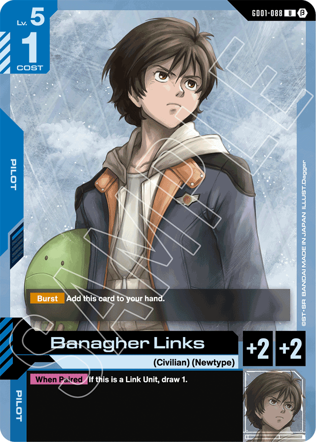 Banagher Links - Edition Beta - Uncommon - GD01-088