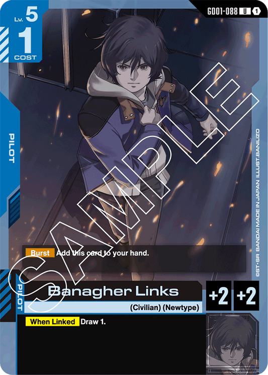 Banagher Links - Newtype Rising - Uncommon - GD01-088