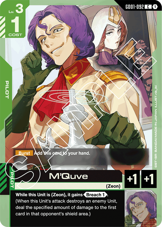 M'Quve - Newtype Rising - Common - GD01-092