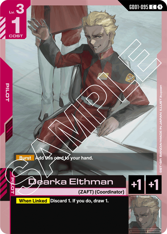 Dearka Elthman - Newtype Rising - Common - GD01-095