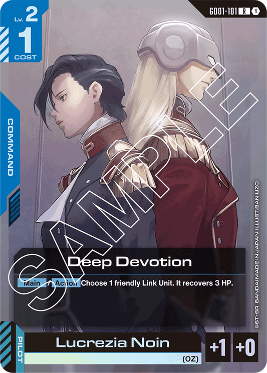Deep Devotion - Newtype Rising - Rare - GD01-101