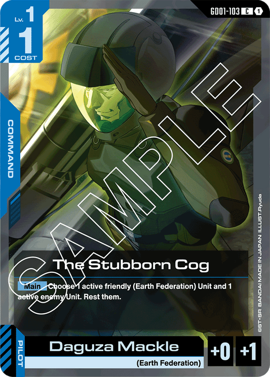 The Stubborn Cog - Newtype Rising - Common - GD01-103