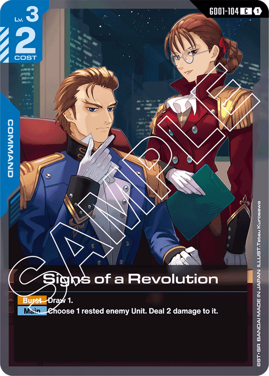 Signs of a Revolution - Newtype Rising - Common - GD01-104