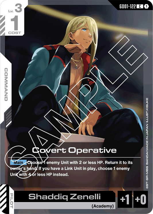 Covert Operative - Newtype Rising - Common - GD01-122