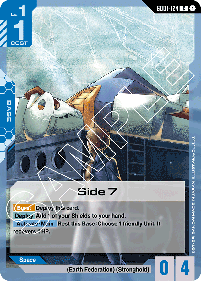 Side 7 - Newtype Rising - Common - GD01-124