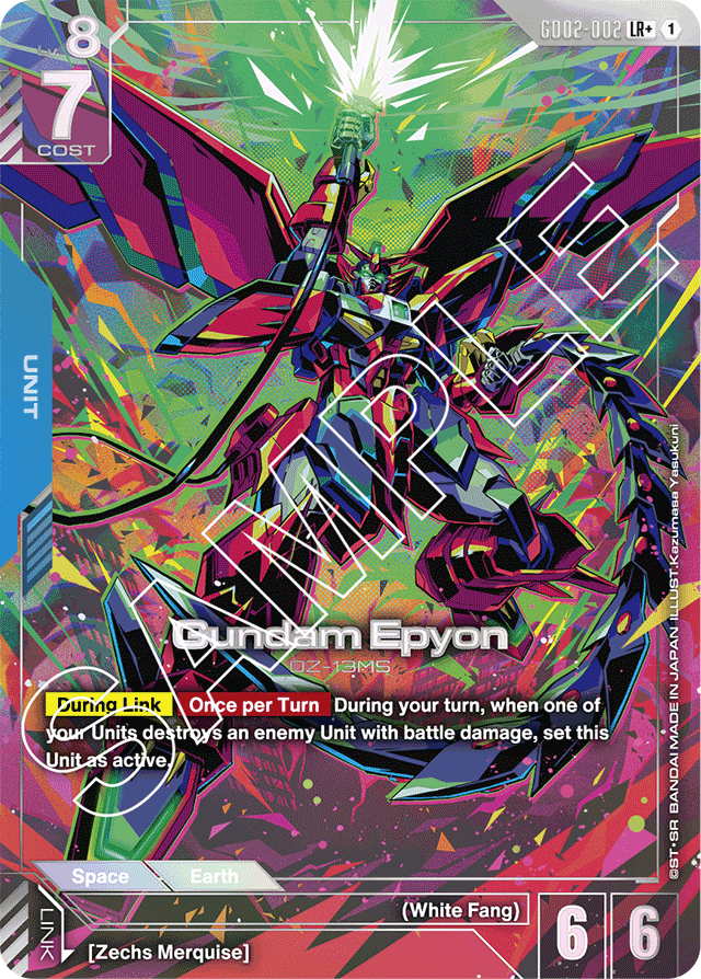 Gundam Epyon (LR+) - Dual Impact - LR+ - GD02-002