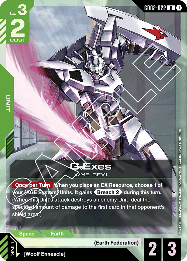 G-Exes - Dual Impact - Rare - GD02-022