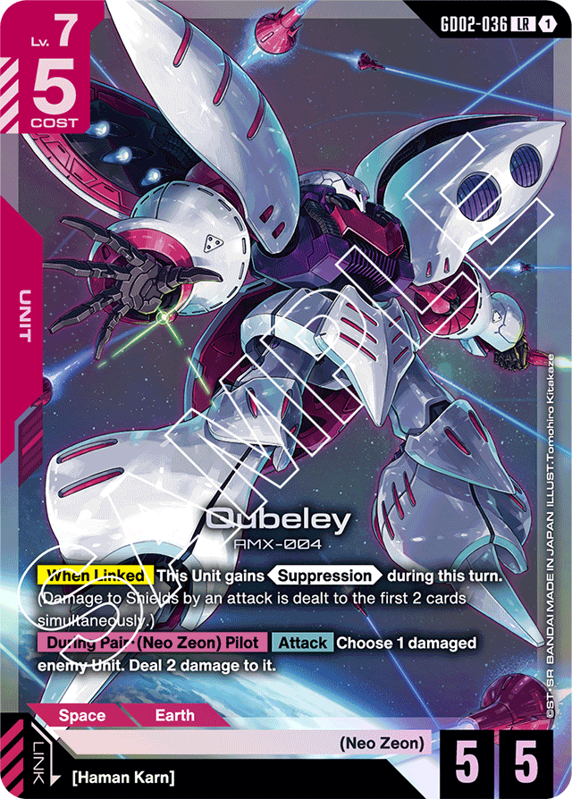 Qubeley - Dual Impact - Legend Rare - GD02-036