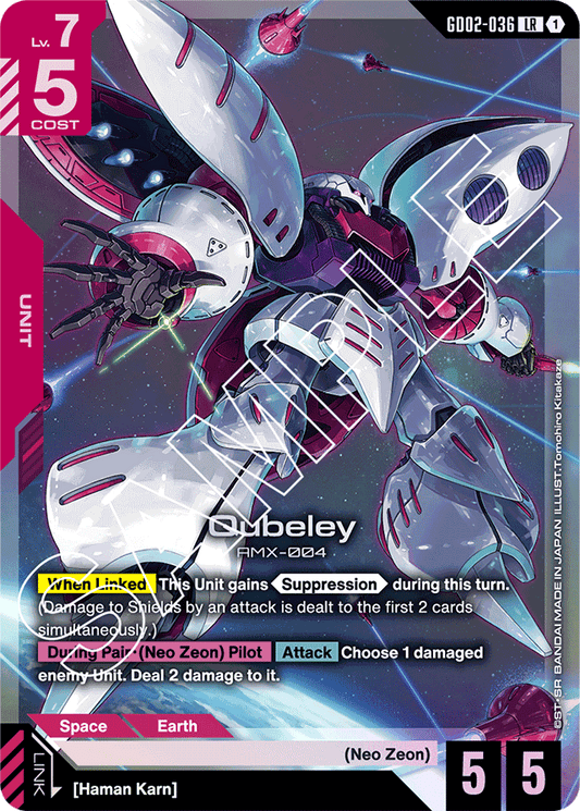 Qubeley - Dual Impact - Legend Rare - GD02-036