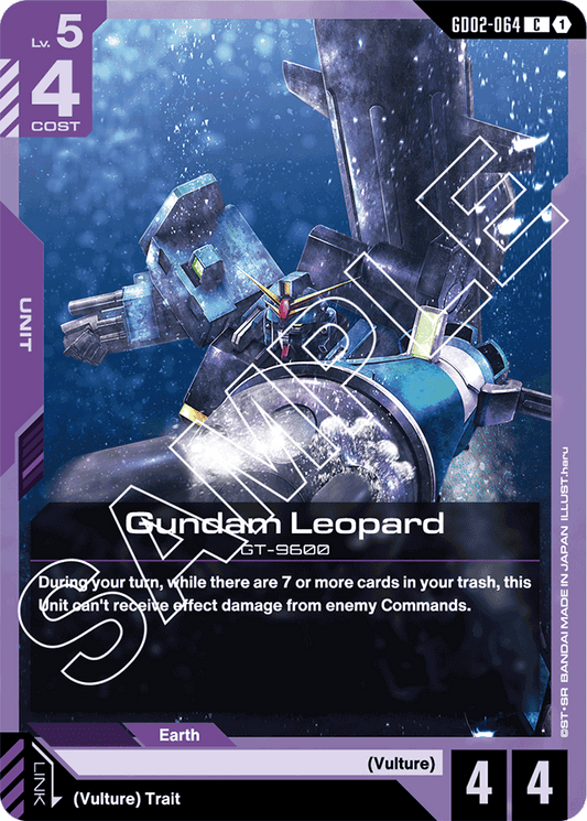 Gundam Leopard (GD02-064) - Dual Impact - Common - GD02-064