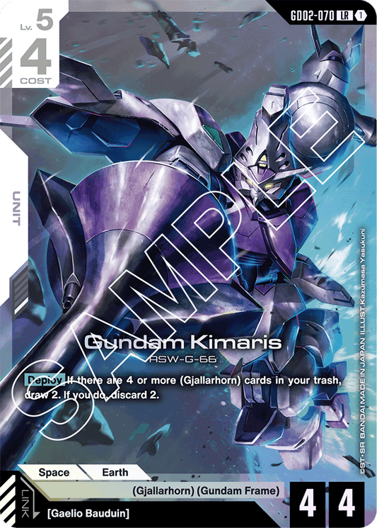 Gundam Kimaris - Dual Impact - Legend Rare - GD02-070