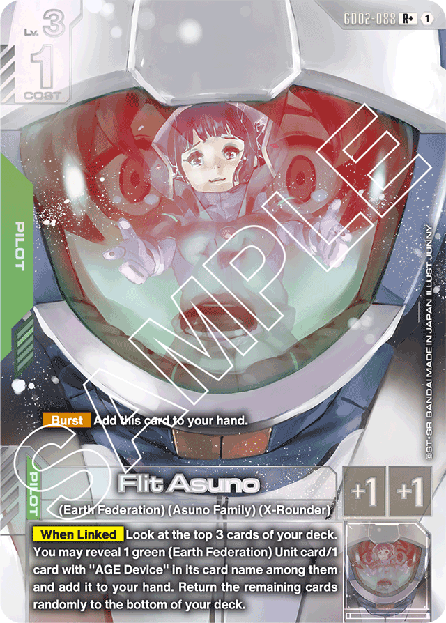 Flit Asuno (R+) - Dual Impact - R+ - GD02-088