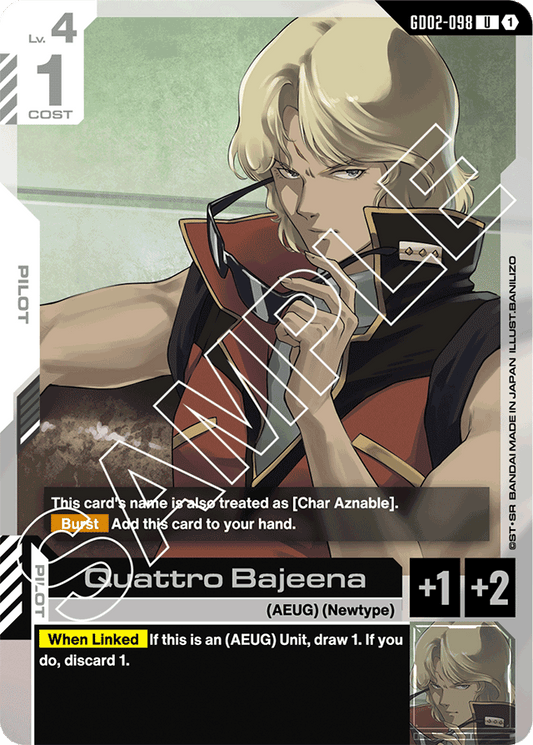 Quattro Bajeena - Dual Impact - Uncommon - GD02-098