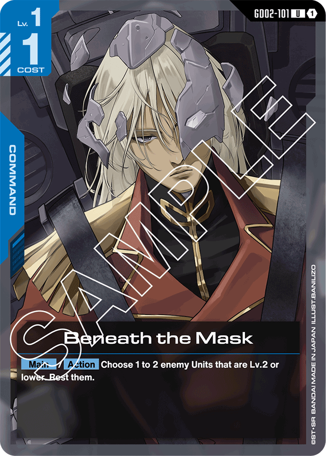 Beneath the Mask - Dual Impact - Uncommon - GD02-101