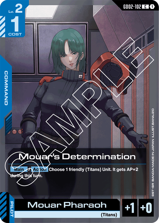 Mouar's Determination - Dual Impact - Common - GD02-102