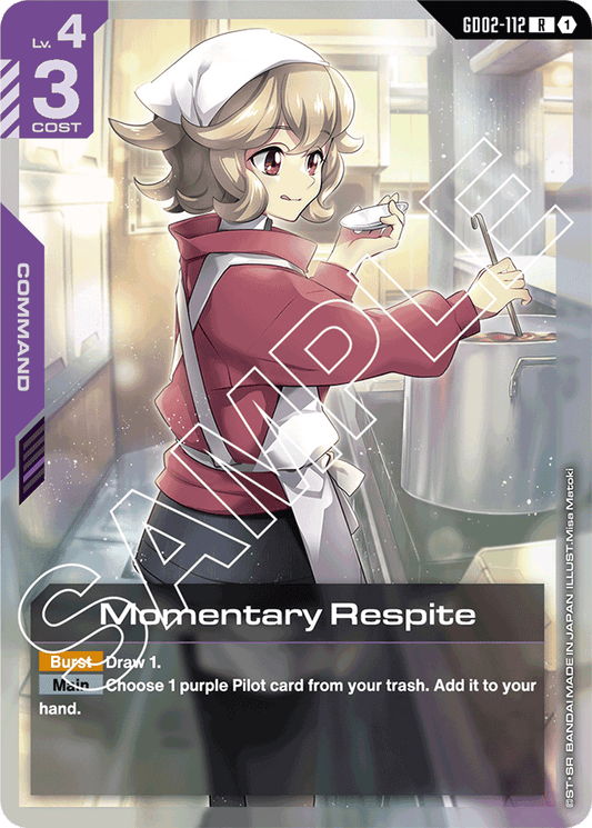 Momentary Respite - Dual Impact - Rare - GD02-112