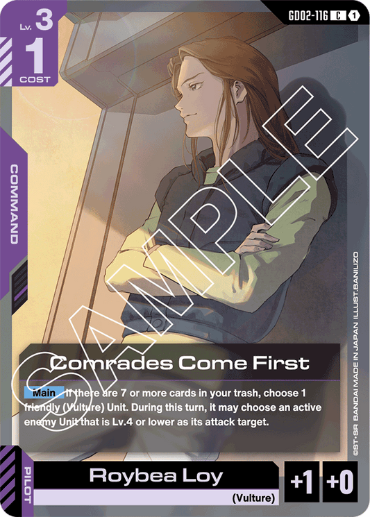 Comrades Come First - Dual Impact - Common - GD02-116