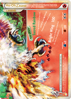 Ho-Oh Legend (Bottom) - HeartGold SoulSilver - Ultra Rare - 112