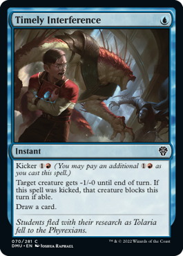 Timely Interference - Dominaria United - C - 70