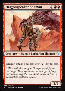Dragonspeaker Shaman - Commander 2017 - U - 136