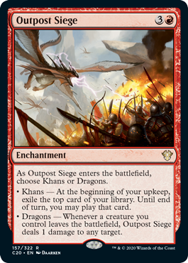 Outpost Siege - Commander 2020 - R - 157