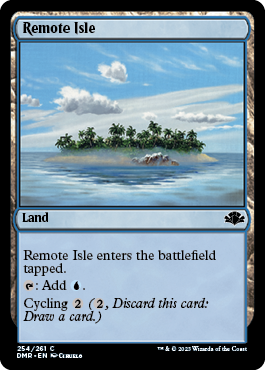 Remote Isle - Dominaria Remastered - C - 254